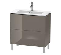 Duravit Vanity Unit L-Cube for 234283 Floor-standing 704x820x391mm Flannel Grey High Gloss