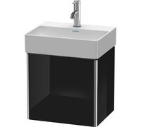 Duravit Vanity Unit XSquare for 073245, right version Black high gloss 434 mm XS4060R4040