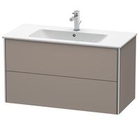 Duravit Vanity Unit XSquare for ME by Starck 233610 Basalt Matt 560x1010x478mm