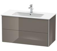 Duravit Vanity Unit XSquare for ME by Starck 233610 Flannel Grey High Gloss 560x1010x478mm