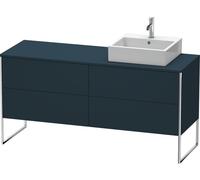 Duravit Vanity Unit XSquare right-hand version Night Blue Satin Matt 778x1600x548mm