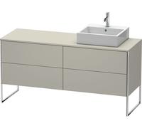 Duravit Vanity Unit XSquare right-hand version Taupe Satin Matt 778x1600x548mm