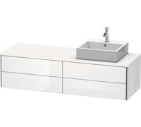 Duravit Vanity Unit XSquare right-hand version White high gloss 400x1600x548mm