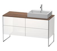 Duravit Vanity Unit XSquare right-hand version White High Gloss Lacquer 778x1400x548mm