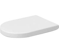 Duravit Toilet Seat, Stainless Steel, White Alpin