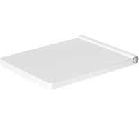 Duravit 002201 Vero Air Toilet seat, Chrome, 38.8