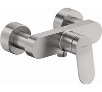 Wall Mounted Shower Mixer Duravit Wave 216x113x165mm Brushed stainless steel WA4230000070