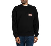 HUGO Relaxed-fit sweatshirt with digital print - Style Durec, 50566074 Black XL