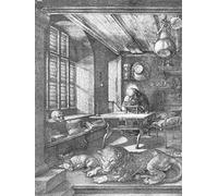durer St Jerome in his study Art Poster Print A4