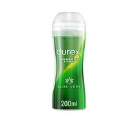 Durex 2 in 1 Massage Aloe Vera, 200ml, Water Based Lube, Sensual Formula