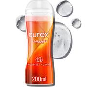 Durex 2 in 1 Massage Lube, Ylang Ylang, Lube for Men & Women Pleasure, 200Ml Eac