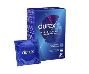 Durex Classic Natural - 20 Condoms, 0.02 kg, D-3033692