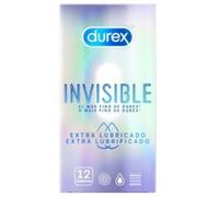 Durex Extra Lubricated Invisible Condom 12 Units