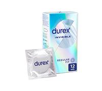 Durex Extra Lubricated Invisible Condoms - 12 Condoms