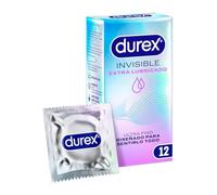 Durex Extra Lubricated Invisible Condoms - 12 Condoms