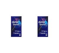 Durex Extra Safe Condoms, Pack of 24 | Easy On Shape, Teat Ended,Designed Thicker for Extra Reassurance, Natural Latex, Pre Lubricated with Silicone Lube