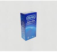 Durex Extra Safe Condoms Transparent Teat Ended & Extra Lubricated Pack Of 12