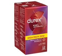 Durex Feel Intimate - Ultra Thin Condom Pack (2x12)