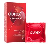 Durex Feel Thin - Natural Sensation Condoms (12 Pack)