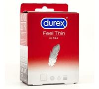 Durex Feel Thin Ultra Extra Sensitive Natural Feel Lubricated Condoms Box 30