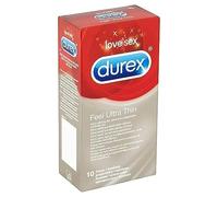 Durex Feel Ultra Thin - Ultra Realistic Condoms (Pack of 10)