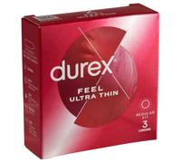 Durex Feel Ultra Thin - Ultra Realistic Condoms (3-pack)