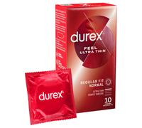 Durex Feel Ultra Thin - Ultra Realistic Condoms (Pack of 10)