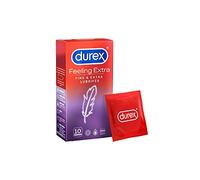 DUREX Feeling Extra Thin Extra Lubricated Condoms 2 Pack - 10 Pieces
