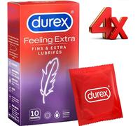 DUREX Feeling Extra Thin Extra Lubricated Condoms 2 Pack - 10 Pieces