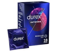 Durex Intense Condoms, Pack of 18 (Packaging May Vary)