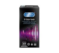 Durex Intense Condoms with stimulating surface and Desirex gel - 10 pieces