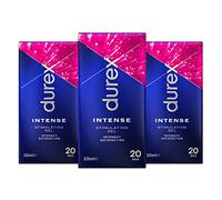 Durex Intense Orgasmic Gel 10ml (3 Pack, 30ml) - Warming Tingling Lubricant for Her, Sensation Enhancer, Intimacy Gel, Climax Booster