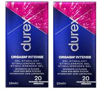 Durex Intense Orgasmic Gel, Stimulation Gel for Women (2 x 10 ml)