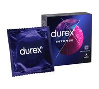 Durex Intense - ribbed and dotted condoms (3 pcs)
