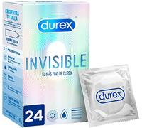 Durex Invisible Condoms Extra Moisturizing, 24-Piece
