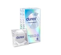 Durex invisible extra lubricado 12 preservativos