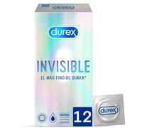 Durex Extra Lubricated Invisible Condoms - 12 Condoms