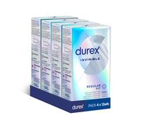 Durex Invisible Extra Thin Extra Sensitive & Extra Soft Condoms, 48 Condoms