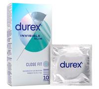 Durex Invisible Slim - Ultra-Thin Condoms (10 pack)