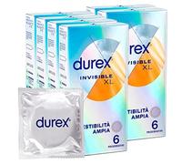 Durex Invisible Ultra-thin Condoms (0.05 mm) High Sensitivity XL, Extralarge, 36 Prophylactic