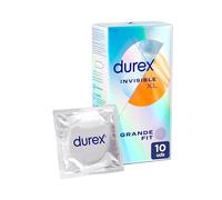 Durex Invisible XL Condoms Ultra Thin Designed To Maximize Sensations 10 XL Condoms