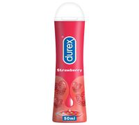 Durex Lube Strawberry Lubricant Gel for Men & Women 50ml - Water based Lube