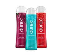 Durex - Lubricant - Cherry - Tingling - Strawberry (100ml), (Pack of 3)