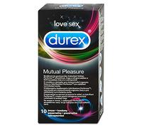 Durex Mutual Pleasure (Mutual Climax) Condoms - to Help him Last Longer and intensify her Big-O, Pack of 12