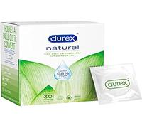 Durex Natural - 30 Fine and Lubricated Water Based Condoms