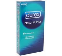 Durex Natural Plus Latex Condoms 6