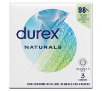Durex Naturals 3 Condoms