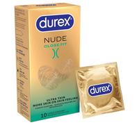 Durex Nude Close Fit - thin condoms (pack of 10)