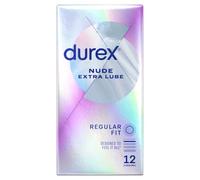 Durex Nude Extra Lube Condoms12pk