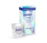 Nude, Condoms, Regular Fit, 12s, Ultra Thin, Designed To Feel It All, With Silicone Lube